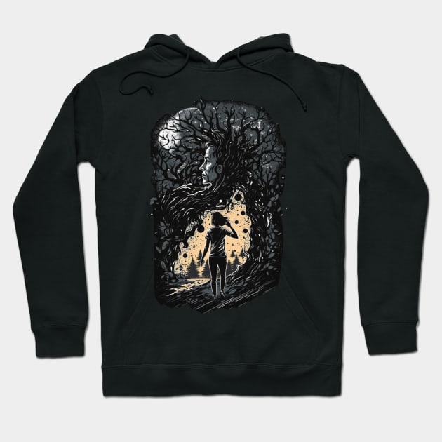 Into the Dream World Hoodie by Depressed Bunny